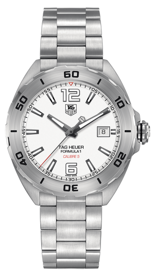 Tag Heuer Formula 1 White Dial Watch for Men - WAZ2114.BA0875