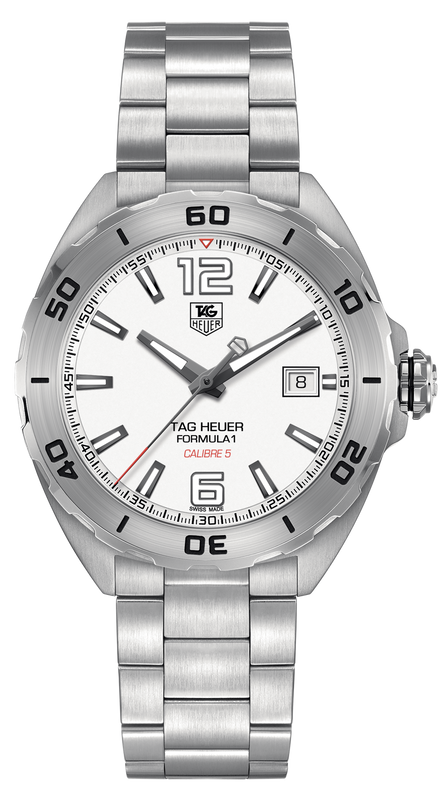 Tag Heuer Formula 1 White Dial Watch for Men - WAZ2114.BA0875