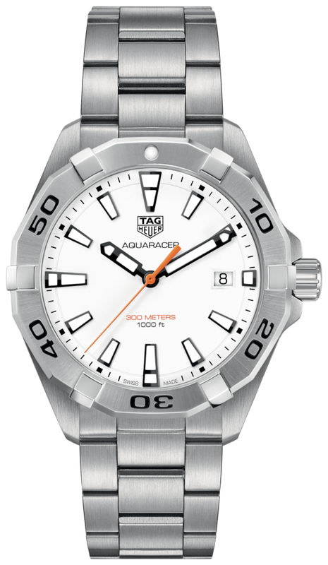 Tag Heuer Aquaracer White Dial Watch for Men - WBD1111.BA0928