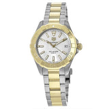 Tag Heuer Aquaracer Mother of Pearl Dial Two Tone Steel Strap Watch for Women - WBD1320.BB0320