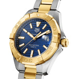 Tag Heuer Aquaracer Blue Dial Two Tone Steel Strap Watch for Women - WBD1325.BB0320