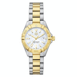 Tag Heuer Aquaracer Mother of Pearl Dial Two Tone Steel Strap Watch for Men - WBD1420.BB0321