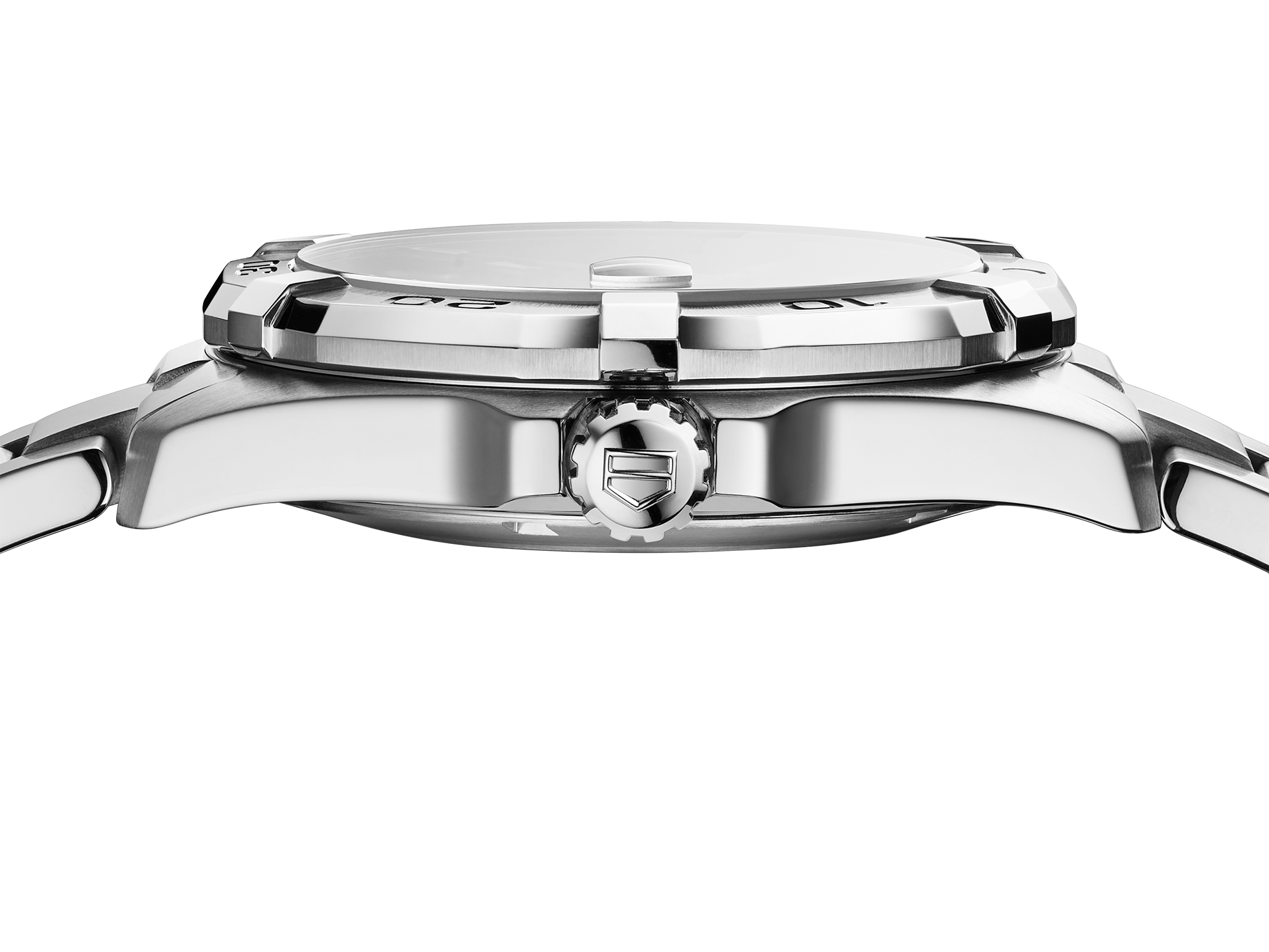 Tag Heuer Aquaracer Calibre 5 Grey Dial Silver Steel Strap Watch for Men - WBD2113.BA0928