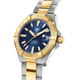 Tag Heuer Aquaracer Calibre 5 Blue Dial Two Tone Steel Strap Watch for Women - WBD2120.BB0930