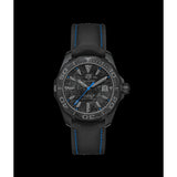 Tag Heuer Aquaracer Calibre 5 Black Nylon Strap Carbon Dial Watch for Men -  WBD218C.FC6447
