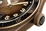 Tag Heuer Autavia Brown Dial Brown Leather Strap Watch for Men - WBE5191.FC8276