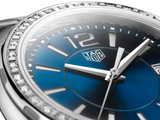 Tag Heuer Formula 1 Quartz Diamonds Blue Dial Silver Steel Strap Watch for Women - WBJ1316.BA0666