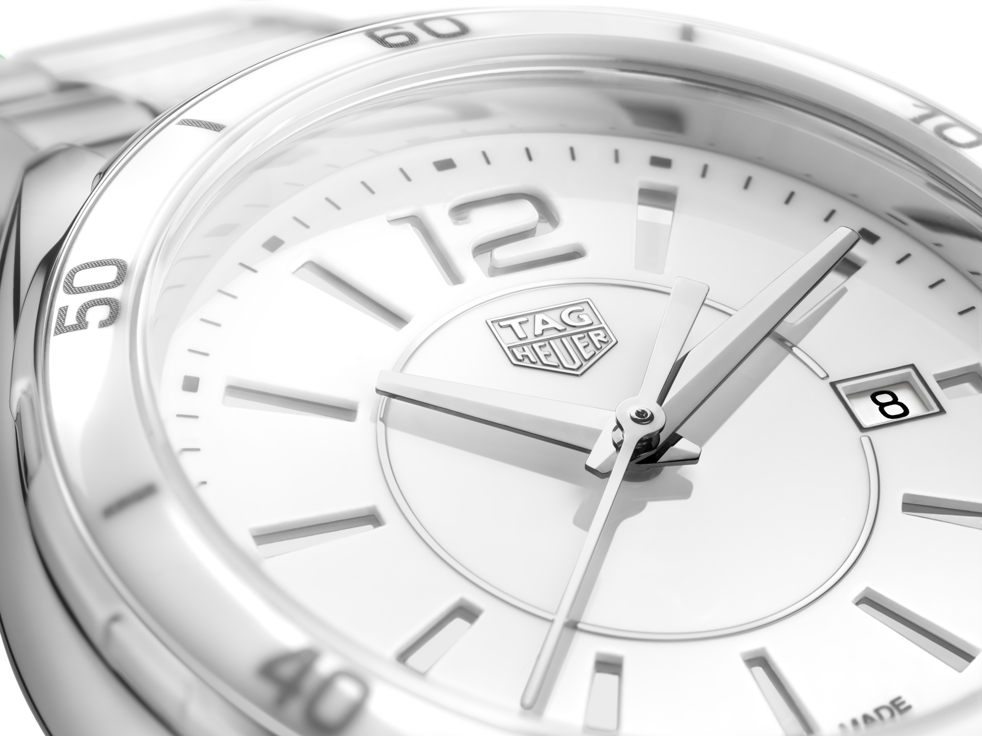 Tag Heuer Formula 1 Quartz White Dial Two Tone Steel Strap Watch for Women - WBJ141AC.BA0974