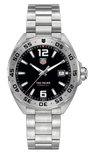 Tag Heuer Formula 1 Black Dial Silver Steel Strap Watch for Men - WAZ1112.BA0875