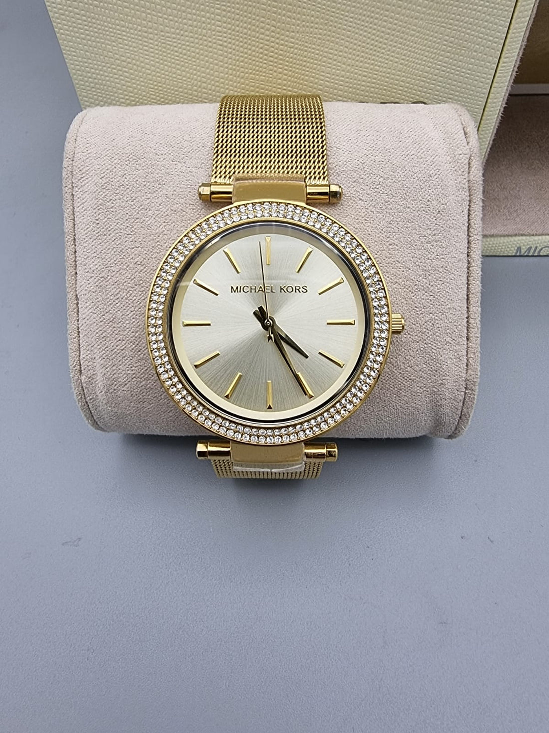 Michael Kors Darci Gold Dial Gold Mesh Bracelet Watch for Women - MK3368