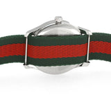 Gucci Le Marche des Merveilles Red & Green Dial Red & Green Nylon Strap Unisex Watch - YA1264060