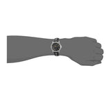 Gucci G Timeless Automatic Black Dial Black Leather Strap Watch For Women - YA126469