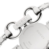 Gucci Guccissima Brown Dial Silver Steel Strap Watch For Women - YA134302