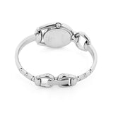 Gucci Horsebit Collection Quartz Brown Dial Silver Steel Strap Watch For Women - YA139501