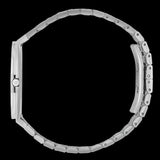 Gucci 25H Quartz Silver Dial Silver Steel Strap Unisex Watch - YA163407