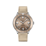 Breitling Superocean Heritage '57 Brown Dial Beige Leather Strap Watch for Women - A10340A41A1X1