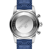 Breitling Superocean Heritage Chronograph 44 Blue Dial Blue Mesh Bracelet Watch for Men - A13313161C1S1