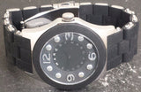 Marc Jacobs Pelly Black Dial Black Silicone Strap Watch for Women - MBM2541