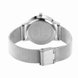 Armani Exchange Lola Analog Silver Dial Silver Mesh Strap Watch For Women - AX5535