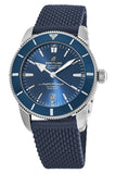 Breitling Superocean Heritage B20 Automatic 46 Blue Dial Blue Mesh Bracelet Watch for Men - AB2020161C1S1