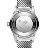 Breitling Superocean Heritage B20 Automatic 44 Blue Dial Silver Mesh Bracelet Watch for Men - AB2030161C1A1