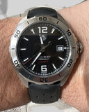 Tag Heuer Formula 1 Automatic Black Dial Black Rubber Strap Watch for Men - WAZ2113.FT8023