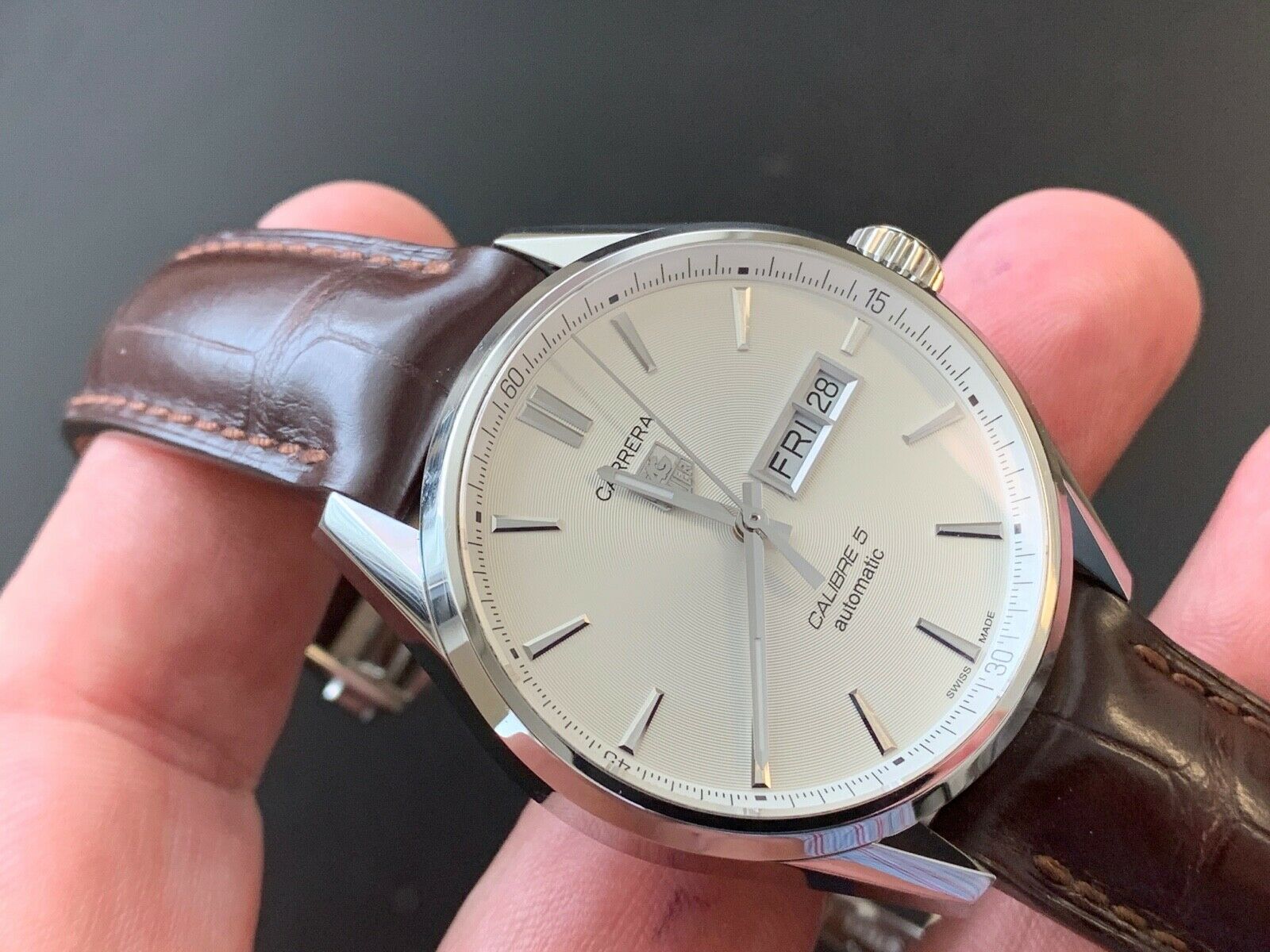 Tag Heuer Carrera White Dial Watch for Men - WAR201B.FC6291