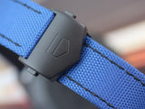 Tag Heuer Aquaracer Calibre 5 Automatic Titanium Blue Dial Blue Nylon Strap Watch for Gents - WAY208B.FC6382