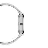 Daniel Wellington Iconic Link White Dial Silver Steel Strap Watch For Women - DW00100207