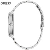 Guess Montauk Silver Dial Two Tone Steel Strap Watch For Women - W0933L6