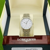 Longines Presence Automatic White Dial Silver Steel Strap Watch for Men - L4.921.4.12.6