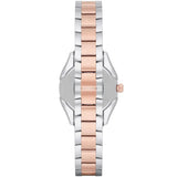 Emporio Armani Analog White Dial Two Tone Steel Strap Watch For Women - AR11029