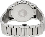 Emporio Armani Chronograph Quartz Blue Dial Silver Steel Strap Watch For Men - AR11082