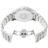 Emporio Armani Valente Chronograph Quartz Black Dial Silver Steel Strap Watch For Men - AR11083