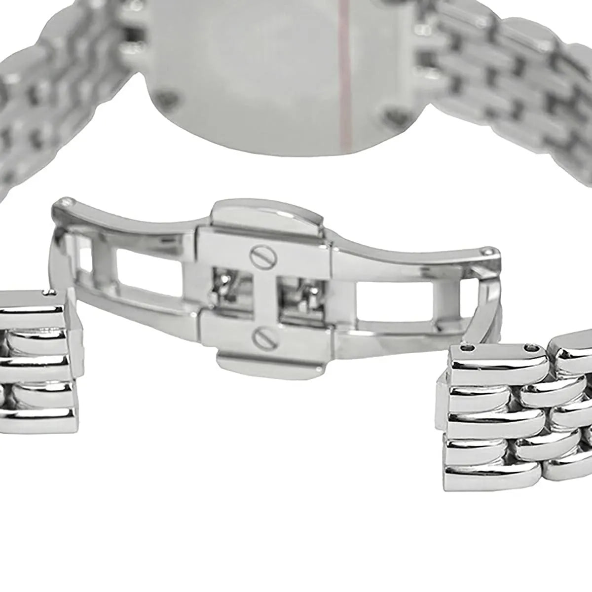 Emporio Armani Rosa Quartz White Dial Silver Steel Strap Watch For Women - AR11354