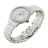 Emporio Armani Ceramic White Dial White Ceramic Bracelet Watch For Women - AR1477