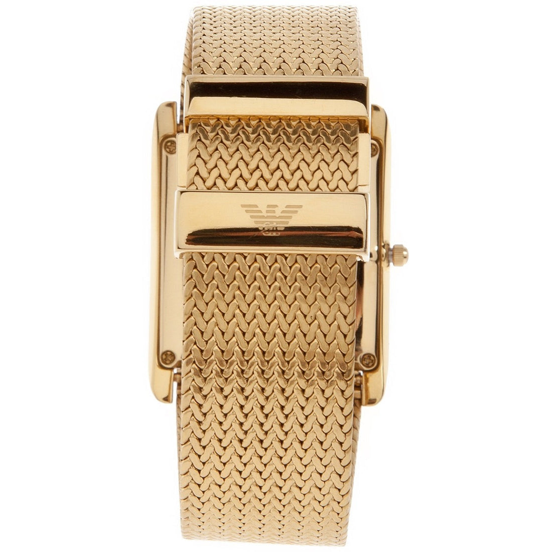 Emporio Armani Mother of Pearl Dial Gold Mesh Bracelet Watch For Men - AR2016