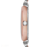 Emporio Armani Retro Mother of Pearl Dial Silver Mesh Bracelet Watch For Women - AR2067