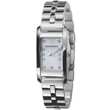 Emporio Armani Donna Mother Of Pearl White Dial Silver Steel Strap Watch for Women - AR3167