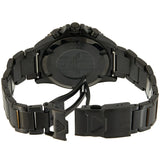 Emporio Armani Diver Chronograph Black Dial Black Steel Strap Watch For Men - AR80050