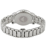 Emporio Armani Quartz White Dial Silver Steel Strap Watch For Men - AR90000