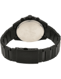 Armani Exchange Drexler Chronograph Black Dial Black Steel Strap Watch For Men - AX2601