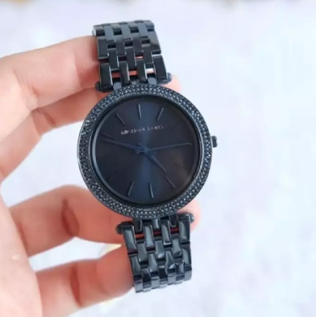 Michael Kors Darci Blue Dial Blue Steel Strap Watch for Women - MK3417