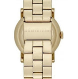 Marc Jacobs Amy Green Dial Gold Steel Strap Watch for Women - MBM8619