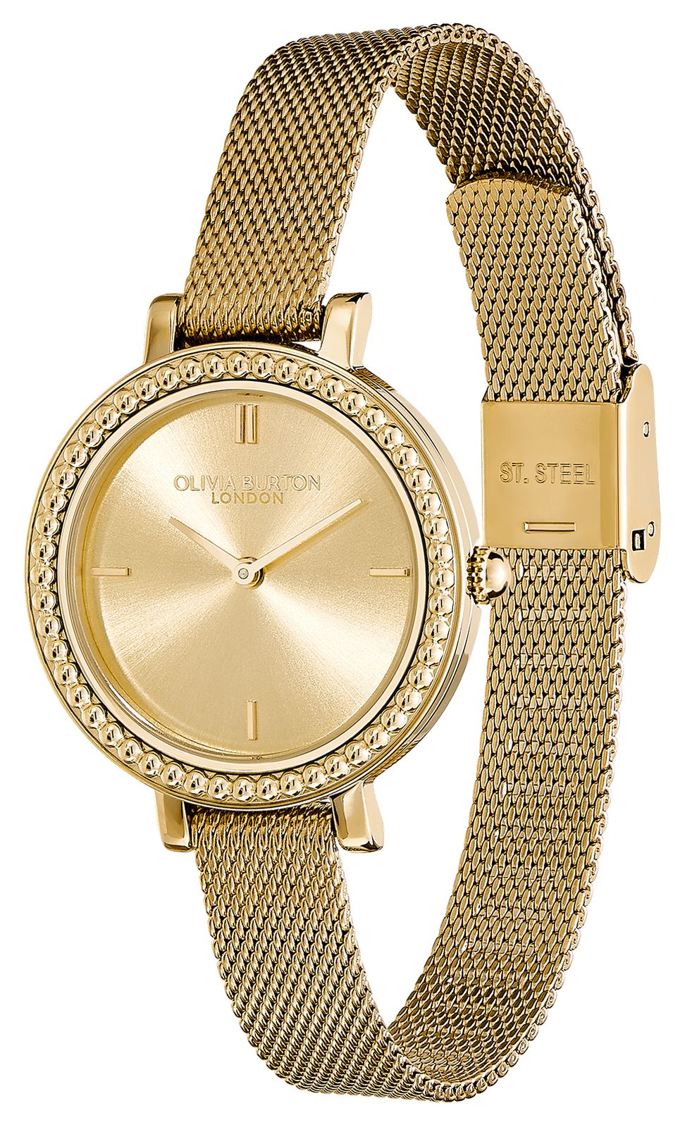 Michael Kors Darci Quartz Gold Dial Gold Mesh Strap Watch for Women - MK7121