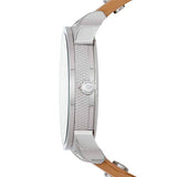 Diesel Mini Daddy Blue & Black Dial Brown Leather Strap Watch For Men - DZ7308