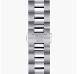 Tissot Gentleman Powermatic 80 Silicium Black Dial Silver Steel Strap Watch For Men - T127.407.11.051.00