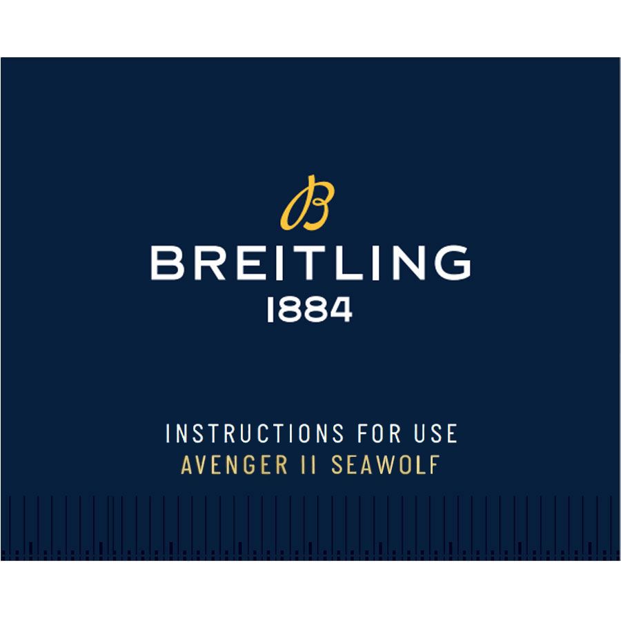 Breitling Avenger II Seawolf Stainless Steel 45mm Mens Watch - A1733110/I519