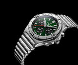Breitling Chronomat B01 42mm Green Dial Silver Steel Strap Watch for Men - AB01343A1L1A1