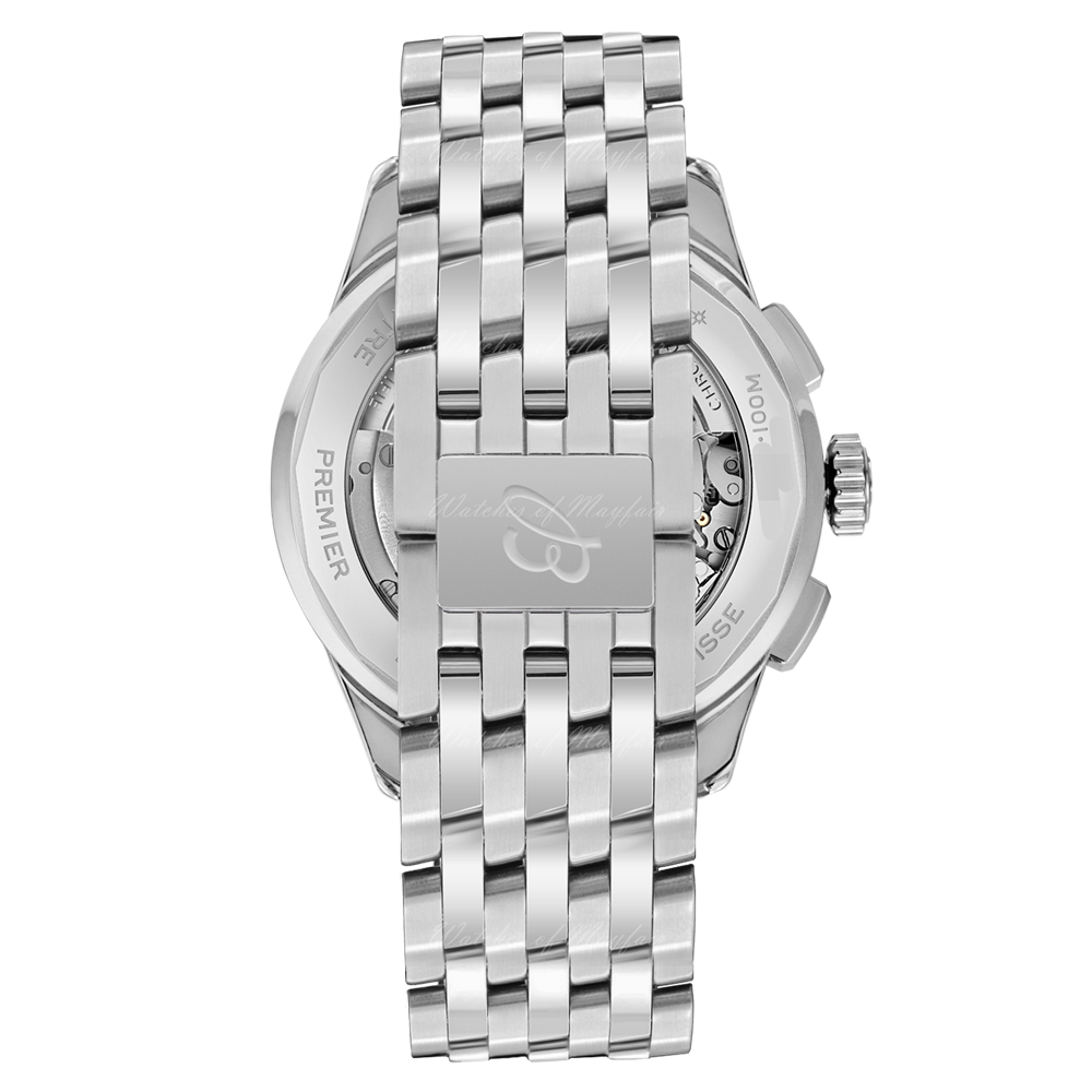 Breitling Premier B01 Chronograph 42 Green Dial Silver Steel Strap Watch for Men - AB0145371L1A1